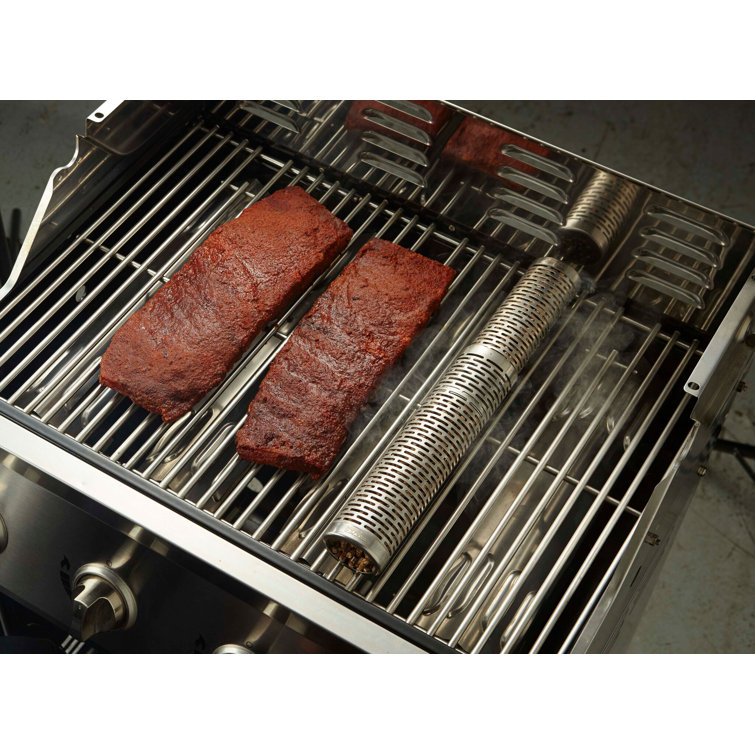 AMazeN 2'' W x 6'' D Stainless Steel Smoker Box & Reviews Wayfair